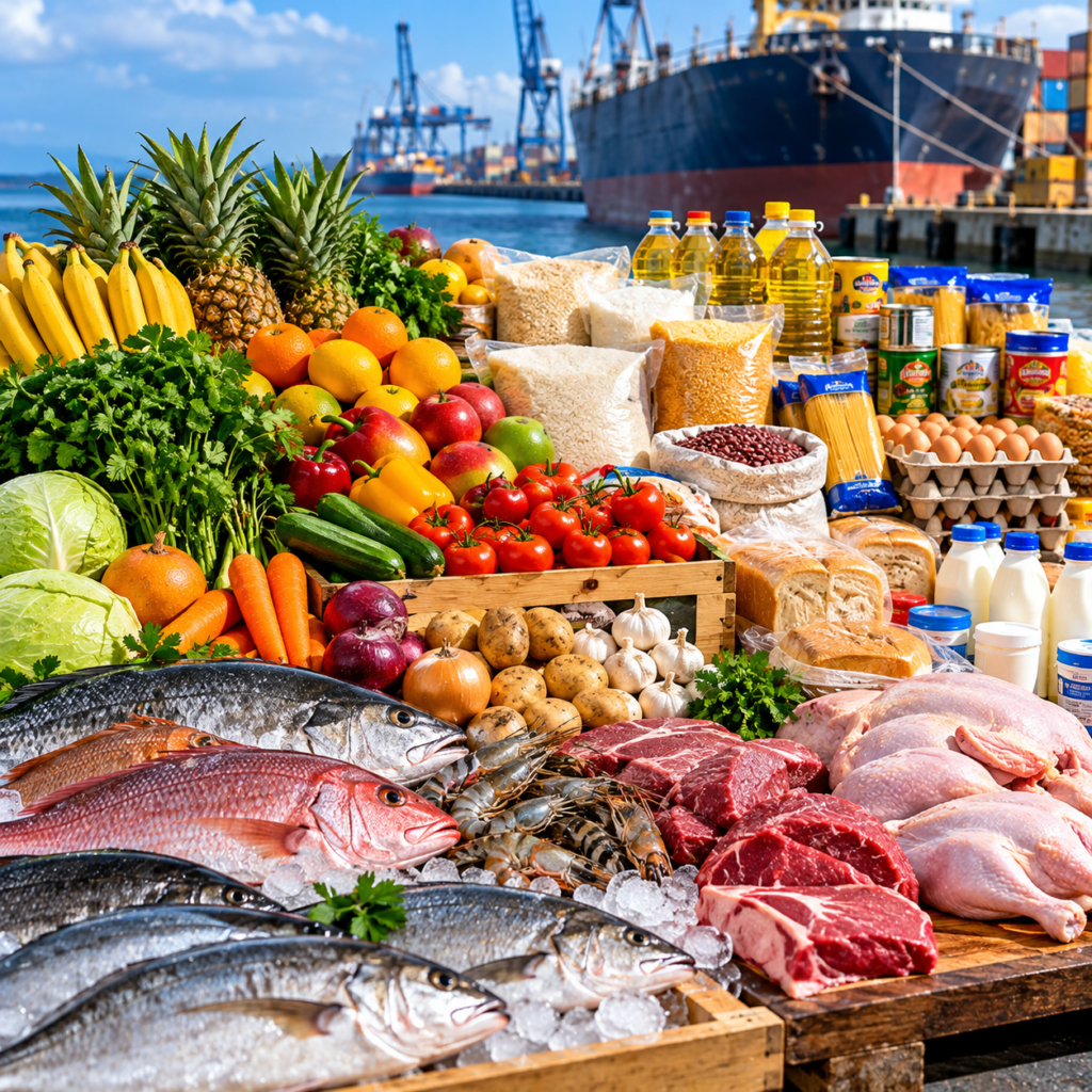 provisions and fresh food
